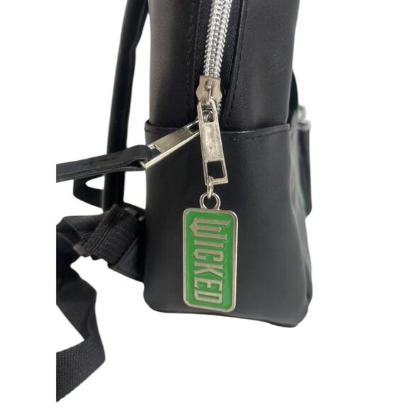 Wicked the Movie Defy Gravity Faux Leather Mini Backpack with Coin Purse NWT - Picture 2 of 6